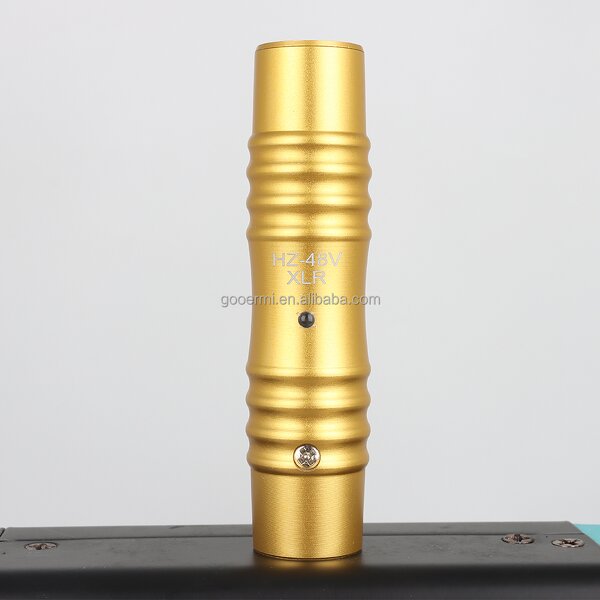 Phantom Power Adapter Manufacturer - OEM/ODM 48V XLR to 3.5mm Mic Preamp