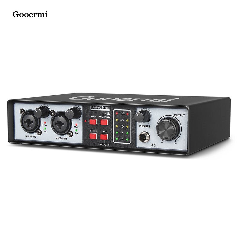 USB Audio Interface Manufacturer - OEM/ODM 36-bit 384kHz Desktop Sound Card