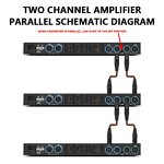 Audio Power Amplifier Manufacturer - OEM/ODM 4 Channel Class D Karaoke Amplifier