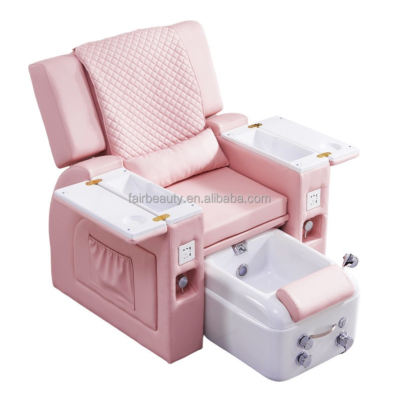 Pedicure Chair Factory - OEM Electric LED Lights Reclining Massage
