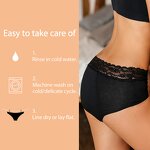 Teen Period Panties Manufacturer - OEM/ODM Custom Lace Washable Period Underwear
