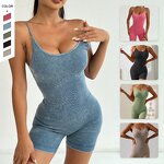 Women's Jumpsuit Manufacturer - OEM/ODM Custom Seamless Backless Hip Lift Shapewear