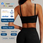 Women's Tank Top Manufacturer - OEM/ODM Casual Nude Yoga Bra Removable Top