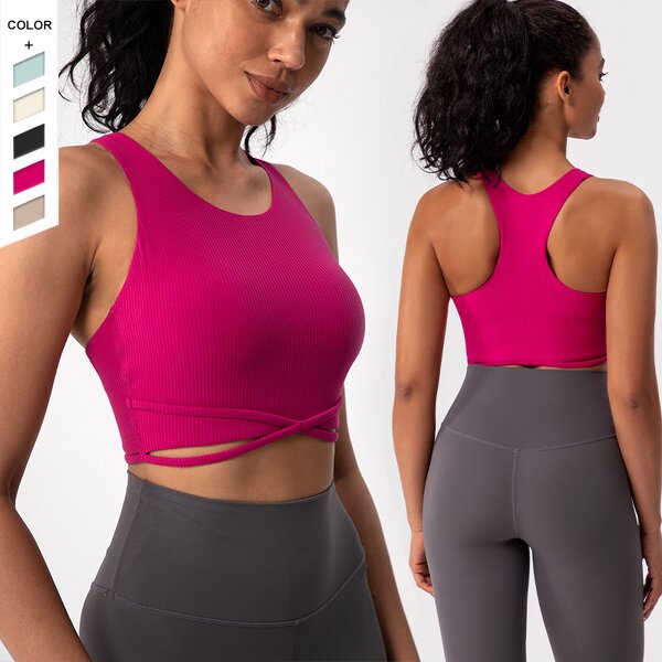 Women's Tank Top Manufacturer - OEM/ODM Custom Firm-Abs One-Piece Chest Pad Top