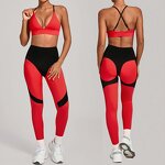 Women's Yoga Set Manufacturer - OEM/ODM Custom 2-Piece High Waist Leggings Set
