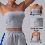 Women's Yoga Bra Manufacturer - OEM/ODM Custom Strapless Nude Seamless Bra