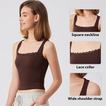 Women's Tank Top Manufacturer - OEM/ODM Custom Beauty Back Lace Sports Top