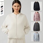 Women's Hoodie Manufacturer - OEM/ODM Custom Double-sided Pockets Loose Hoodie