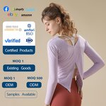 Women's Yoga Top Manufacturer - OEM/ODM Custom Quick Drying Long Sleeve Top