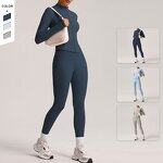 Women's Gym Suit Manufacturer - OEM/ODM Custom Winter High Waist Longsleeve Set
