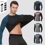 Men's Training Clothes Manufacturer - OEM/ODM Custom Tight Fitting High Elasticity Top