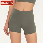 Women's Fitness Shorts Manufacturer - OEM/ODM Custom High Waist Hip Lifting Shorts