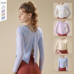Women's Yoga Top Manufacturer - OEM/ODM Custom Quick Drying Long Sleeve Top