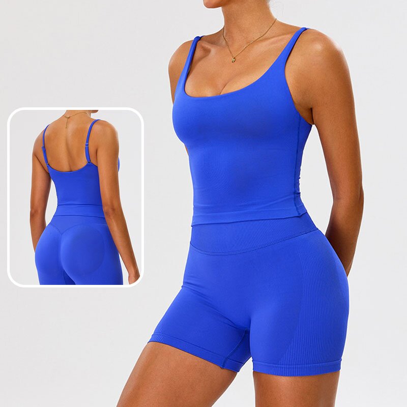Women's Halter Tank Top Manufacturer - OEM/ODM Custom Nylon Spandex Sport Top