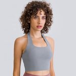 Sports Bra Manufacturer - OEM/ODM Custom Hanging Neck U-Neck Back Fold Bra
