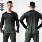 Men's Sport Wear Manufacturer - OEM/ODM Custom Yoga Loose Long Sleeved T Shirts