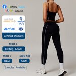 Women's Gym Suit Manufacturer - OEM/ODM Custom False Two Piece Hips Lift Set