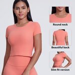 Women's Sports T-shirt Manufacturer - OEM/ODM Custom Lightweight Seamless T-Shirt