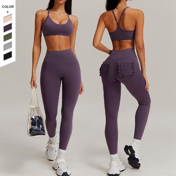 Women's Sport Suit Manufacturer - OEM/ODM Custom Light Weight Hips Lift Set