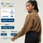 Women's Hoodie Manufacturer - OEM/ODM Custom Stand Collar Drawstring Casual Hoodie