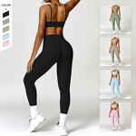 Women's Yoga Set Manufacturer - OEM/ODM Custom Lightweight High Waist Crop Set