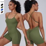 Women's Bodysuit Manufacturer - OEM/ODM Custom Casual Nude One-Piece Hip Lift Wear