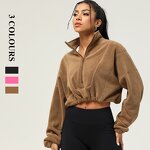 Women's Hoodie Manufacturer - OEM/ODM Custom Thicken Keep Warm Stand Collar Hoodie