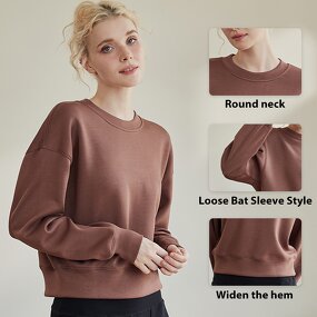 Women's Hoodie Manufacturer - OEM/ODM Custom Loose Slim Leisure Gym Pullover