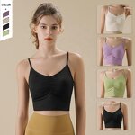 Sports Bra Manufacturer - OEM/ODM Custom Quick Dry V-neck Cross Bow Bra