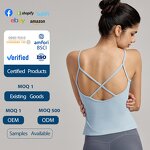 Women's Tank Top Manufacturer - OEM/ODM Custom Nude Feeling Thin Strap Vest