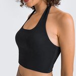 Sports Bra Manufacturer - OEM/ODM Custom Hanging Neck U-Neck Back Fold Bra