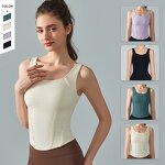 Women's Vest Manufacturer - OEM/ODM Custom Logo Chest Pad Beauty Back Vest