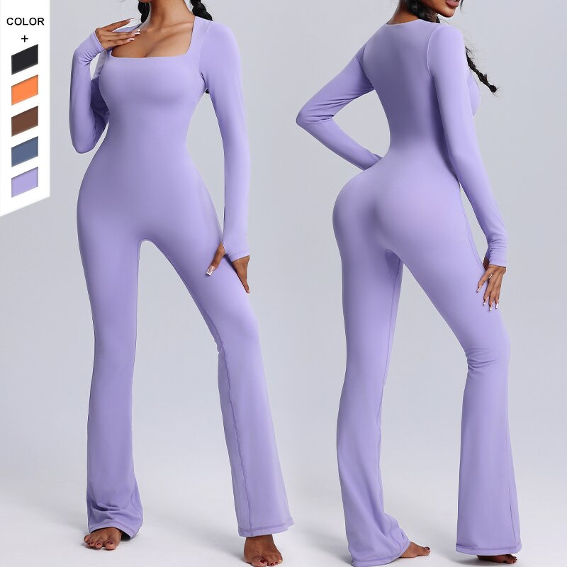Women's Jumpsuit Manufacturer - OEM/ODM Custom High Elasticity Dance Fitness Jumpsuit
