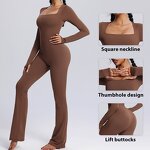 Women's Jumpsuit Manufacturer - OEM/ODM Custom High Elasticity Dance Fitness Jumpsuit