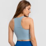 Women's Sports Vest Manufacturer - OEM/ODM Custom High Collar Anti Glare Vest