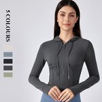 Women's Hoodie Manufacturer - OEM/ODM Custom Slim-Fit Lightweight Long Sleeve Hoodie