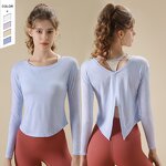 Women's Yoga Top Manufacturer - OEM/ODM Custom Quick Drying Long Sleeve Top