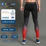 Men's Fitness Leggings Manufacturer - OEM/ODM Custom High Elastic Quick Dry Leggings