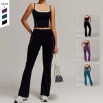 Women's Gym Suit Manufacturer - OEM/ODM Custom False Two Piece Beauty Back Set