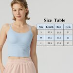 Women's Halter Tops Manufacturer - OEM/ODM Custom Chest Pad High-Elastic Vest