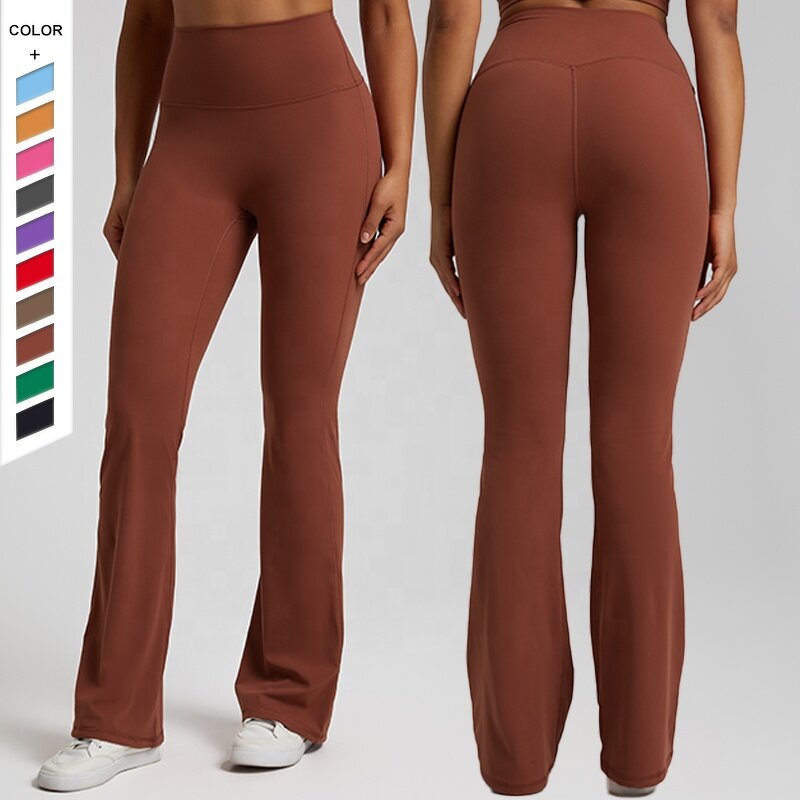 Women's Yoga Pants Manufacturer - OEM/ODM Custom High Waist Flared Pants