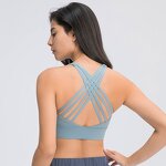 Sports Bra Manufacturer - OEM/ODM Custom Multi Straps Cross Back Shockproof Bra