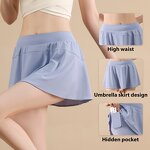 Women's Fitness Short Skirt Manufacturer - OEM/ODM Custom High Waist 2-in-1 Skirt