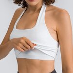 Sports Bra Manufacturer - OEM/ODM Custom Hanging Neck U-Neck Back Fold Bra