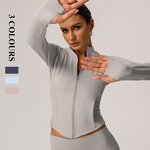 Women's Jacket Manufacturer - OEM/ODM Custom Winter Brushed Keep Warm Zipper Coat