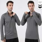 Men's Sport T-shirt Manufacturer - OEM/ODM Custom Athletic Thumb Hole Long Sleeve