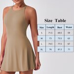 Women's Sports Dress Manufacturer - OEM/ODM Custom Cross Strap Yoga Tennis Skirt