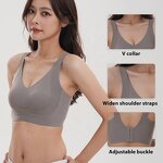 Women's Wireless Bra Manufacturer - OEM/ODM Custom Plus Size Spandex Vest Seamless Bra