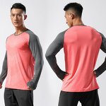 Men's Sports Top Manufacturer - OEM/ODM Custom Breathable Running Long Sleeve Top