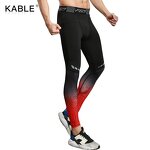 Men's Gym Pants Manufacturer - OEM/ODM Custom Print Compression Running Tights